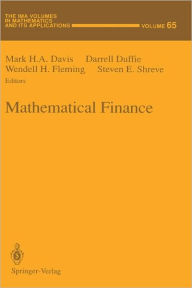 Title: Mathematical Finance / Edition 1, Author: Mark H.A. Davis