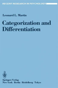 Title: Categorization and Differentiation: A Set, Re-Set, Comparison Analysis of the Effects of Context on Person Perception, Author: Leonard L. Martin