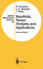 Manifolds, Tensor Analysis, and Applications