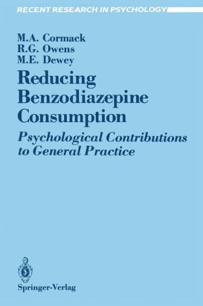 Reducing Benzodiazepine Consumption: Psychological Contributions to General Practice