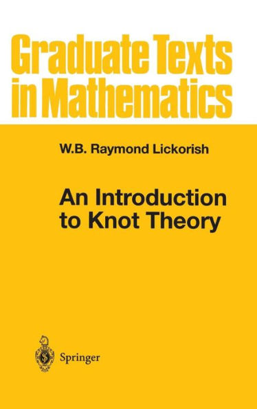 An Introduction to Knot Theory / Edition 1