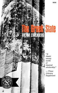 Title: The Greek State, Author: Victor Ehrenberg