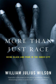 Title: More than Just Race: Being Black and Poor in the Inner City, Author: William Julius Wilson