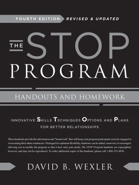 The STOP Program: Handouts and Homework