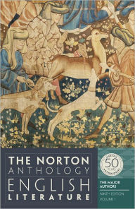 Title: The Norton Anthology of English Literature, The Major Authors, Volume 1 / Edition 9, Author: Stephen Greenblatt