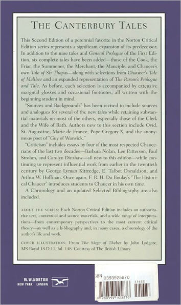 The Canterbury Tales: Fifteen Tales and the General Prologue