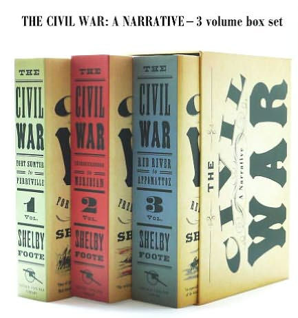 The Civil War: A Narrative - 3 Volume Box Set