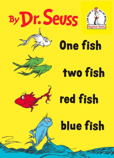 One Fish, Two Fish, Red Fish, Blue Fish by Dr. Seuss, Hardcover