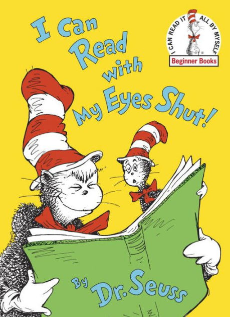 I　Eyes　Hardcover　Shut!　by　Can　with　Barnes　Noble®　Read　Dr.　My　Seuss,