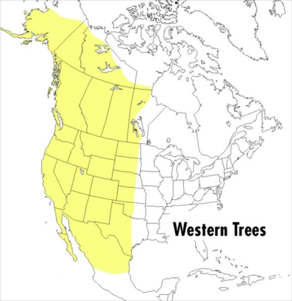 A Peterson Field Guide To Western Trees: Western United States and Canada