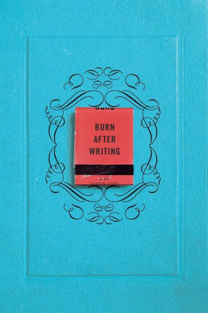 Burn After Writing (Winter Leaves) by Sharon Jones, Paperback