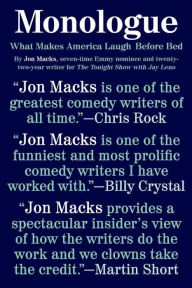 Title: Monologue: What Makes America Laugh Before Bed, Author: Jon Macks