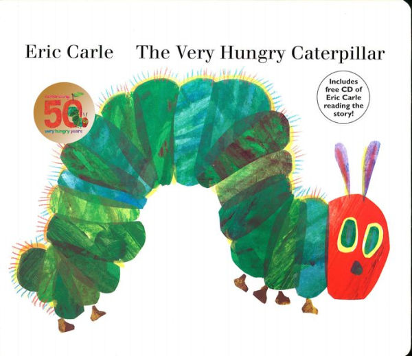 The Very Hungry Caterpillar (Board Book & CD)