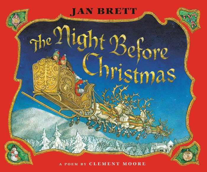 The Night before Christmas by Jan Brett, Graeme Malcolm