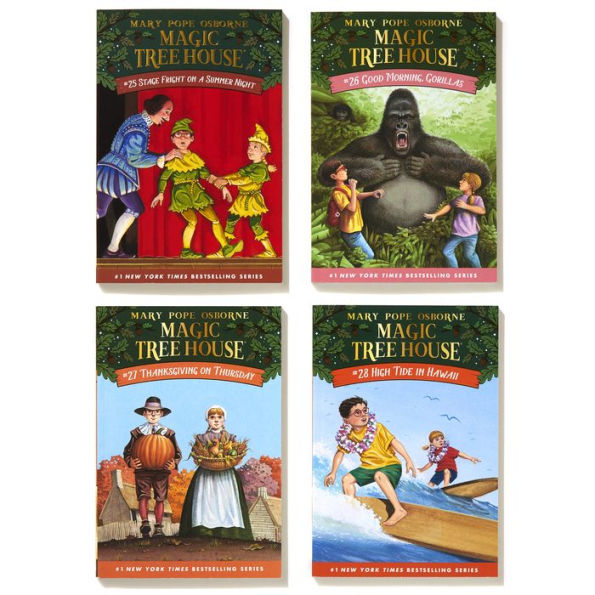 Magic Tree House Volumes 25-28 Boxed Set