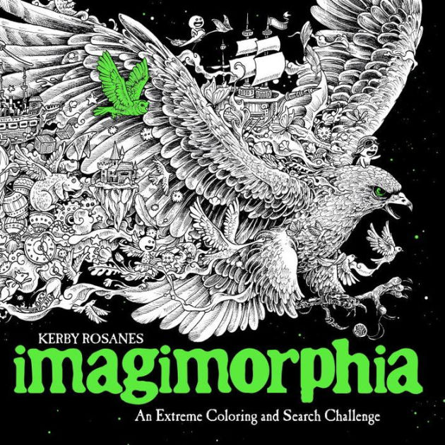 Imagimorphia: An Extreme Coloring and Search Challenge by Kerby