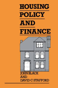 Title: Housing Policy and Finance / Edition 1, Author: John Black