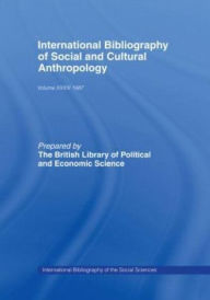 Title: IBSS: Anthropology: 1987 Volume 33, Author: British Library of Political and Economic Science