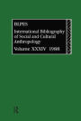 IBSS: Anthropology: 1988 Vol 34 / Edition 1
