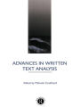 Advances in Written Text Analysis