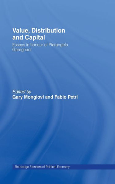 Value, Distribution and Capital / Edition 1