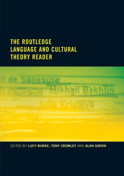 The Routledge Language and Cultural Theory Reader / Edition 1