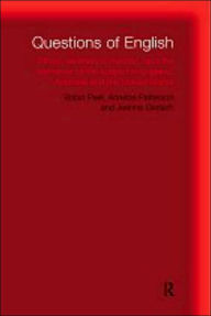 Title: Questions of English: Aesthetics, Democracy and the Formation of Subject, Author: Jeanne Gerlach