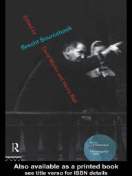 Title: Brecht Sourcebook, Author: Henry Bial