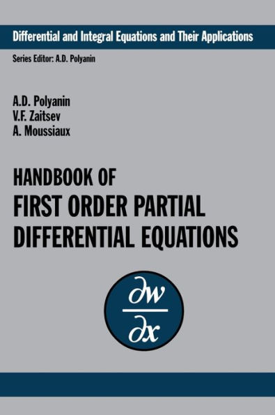 Handbook of First-Order Partial Differential Equations / Edition 1
