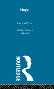 Title: Hegel / Edition 1, Author: Raymond Plant