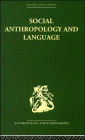 Social Anthropology and Language / Edition 1