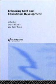 Title: Enhancing Staff and Educational Development / Edition 1, Author: David Baume