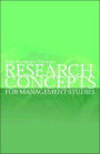 Research Concepts for Management Studies