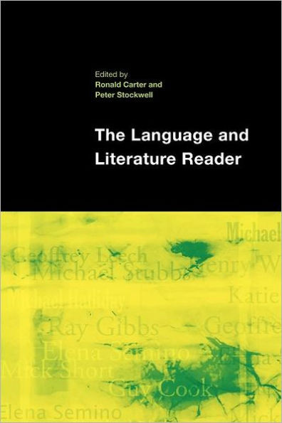 The Language and Literature Reader / Edition 1