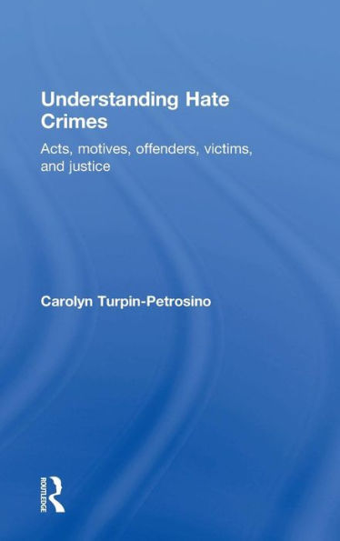 Understanding Hate Crimes: Acts, Motives, Offenders, Victims, and Justice