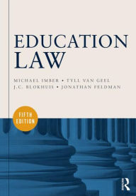 Title: Education Law / Edition 5, Author: Michael Imber