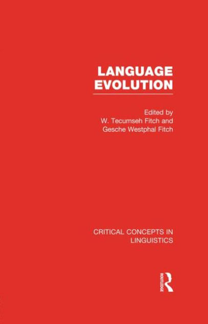 the evolution of language w tecumseh fitch