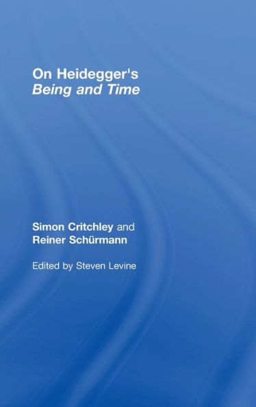 On Heidegger's Being and Time / Edition 1