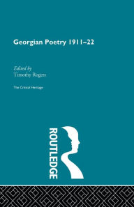 Title: Georgian Poetry 1911-22, Author: Timothy Rogers