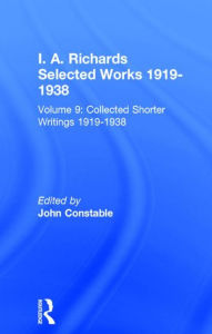 Title: Collected Shorter Writings V9, Author: John Constable