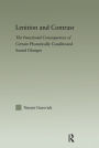 Lenition And Contrast / Edition 1