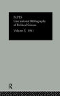 IBSS: Political Science: 1961 Volume 10