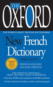 Title: The Oxford New French Dictionary: Third Edition, Author: Oxford University Press