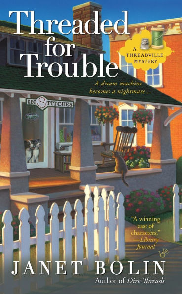Threaded for Trouble (Threadville Mystery Series #2)