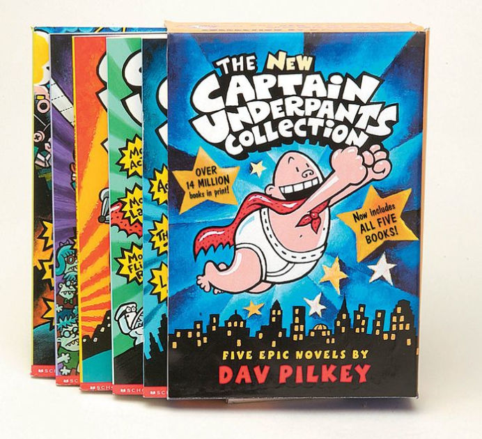 The New Captain Underpants Collection by Dav Pilkey, Paperback Barnes