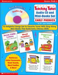 Teaching Tunes Audio CD and Mini-Books Set: Early Phonics