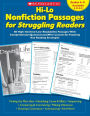 Hi-Lo Nonfiction Passages for Struggling Readers: Grades 4-5: 80 High-Interest/Low-Readability Passages With Comprehension Questions and Mini-Lessons for Teaching Key Reading Strategies
