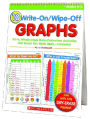 10 Write-On/Wipe-Off Graphs: Fill-in, Whole-Class Data-Collection Activities that Boost Key Math Skills - Instantly!; Grades K-2