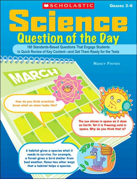 Science Question of the Day, Grades 3-6 by Nancy Finton, Paperback
