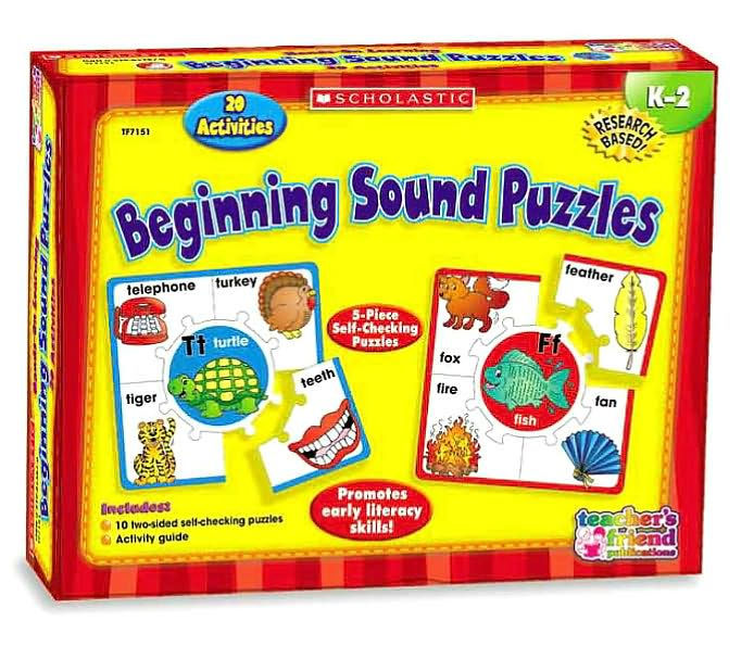 Beginning Sound Puzzles by Klutz 9780439823876 Item Barnes & Noble®